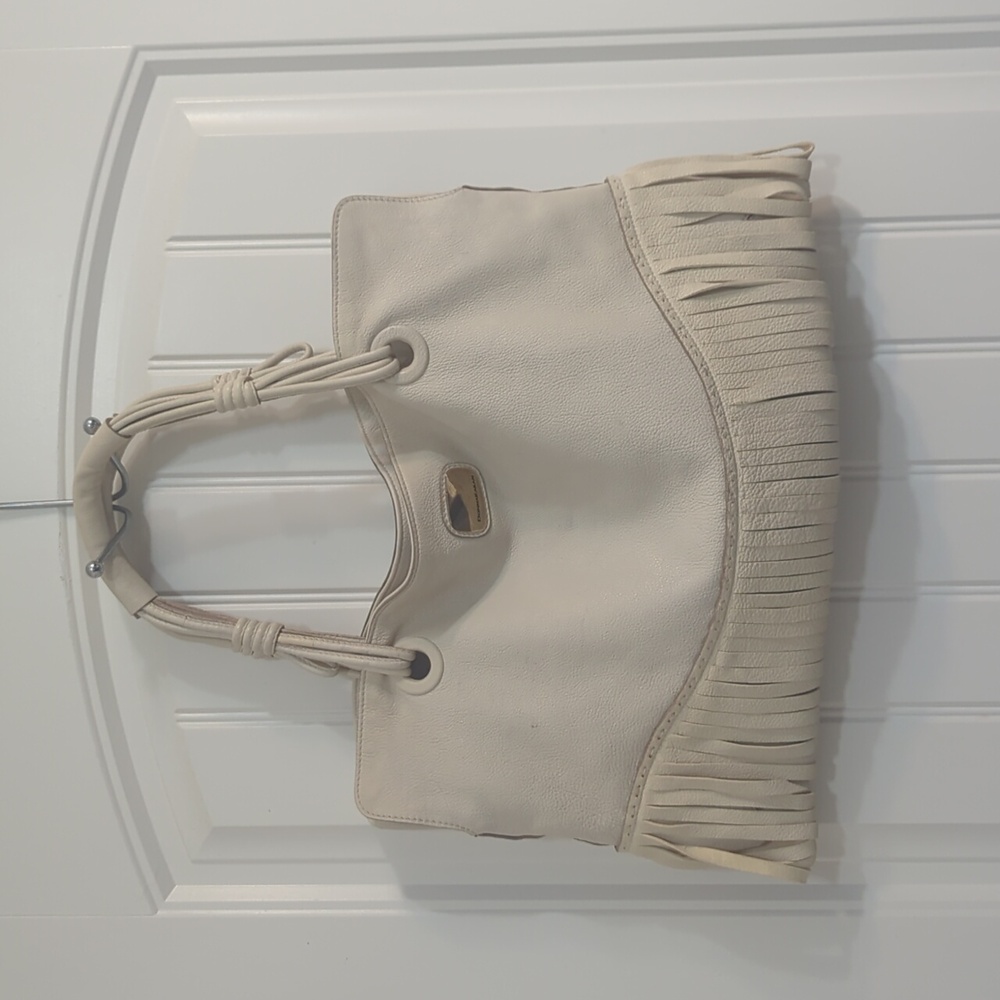 Donna Karen Modern Virgo 100% Deerskin  Handbag NWT
